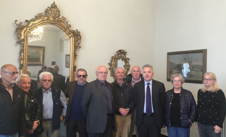 Una delegazione dei pensionati della CNA spezzina ha incontrato ieri mattina il Sindaco della Spezia Pierluigi Peracchini.