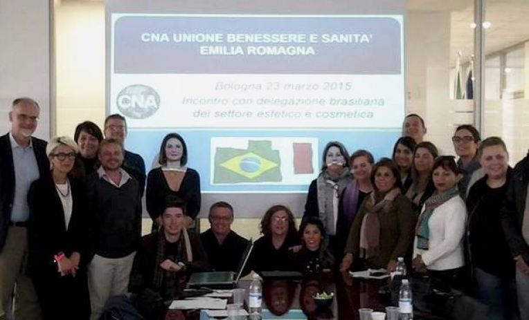 CNA Benessere e Sanità dell’Emilia-Romagna incontra delegazione brasiliana nel quadro delle iniziative collegate a Cosmoprof.