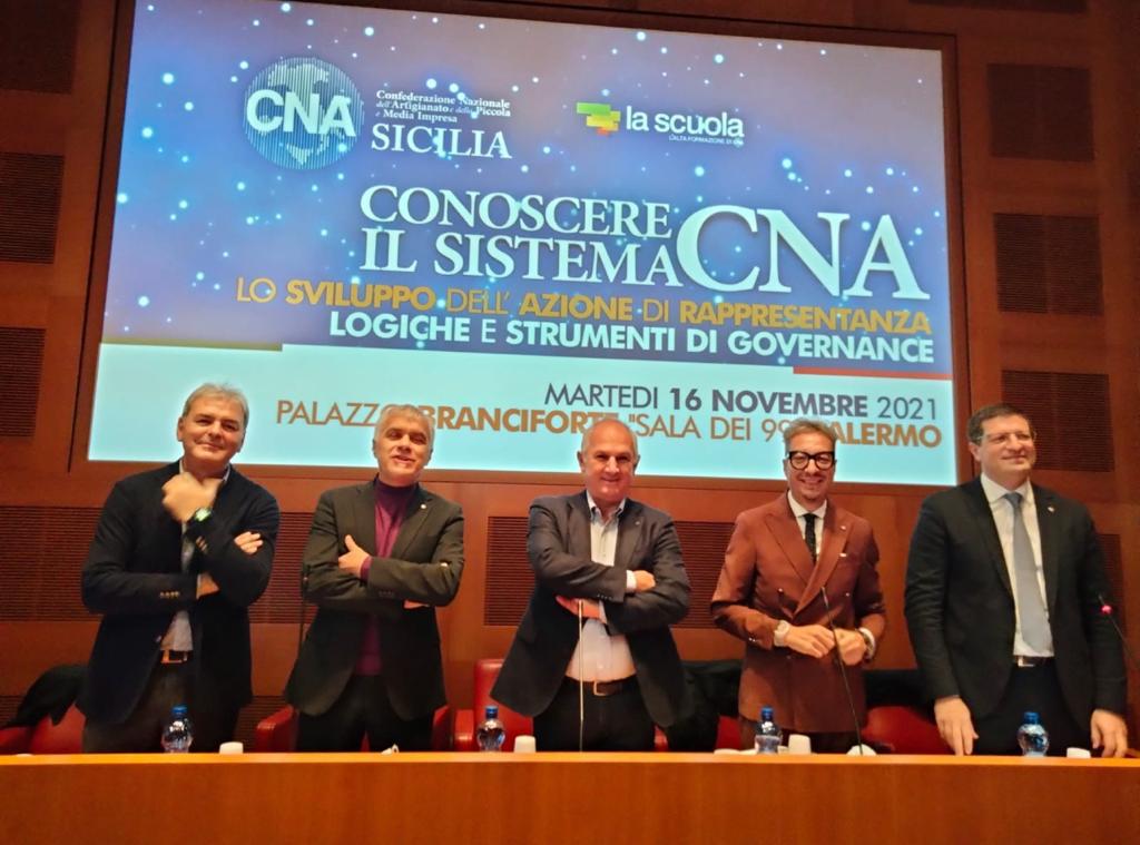 Conoscere il sistema CNA. CNA Sicilia e CNA Nazionale incontrano i nuovi dirigenti