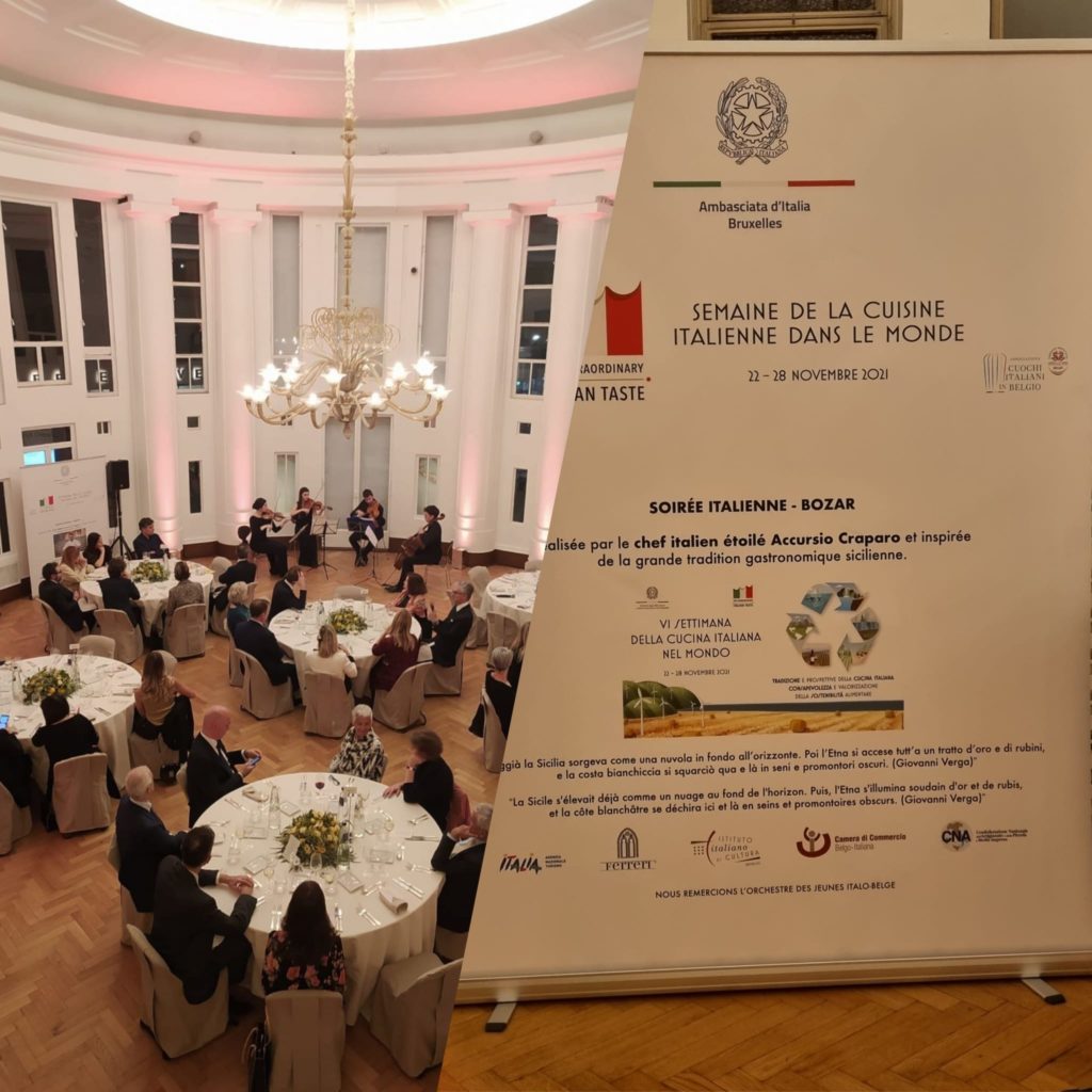 Inaugurata a Bruxelles la VI edizione della Settimana della cucina italiana nel mondo