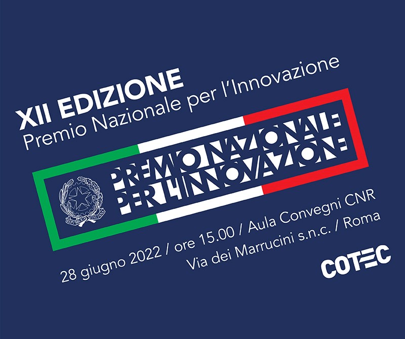 Arriva la XII edizione del Premio nazionale per l’innovazione