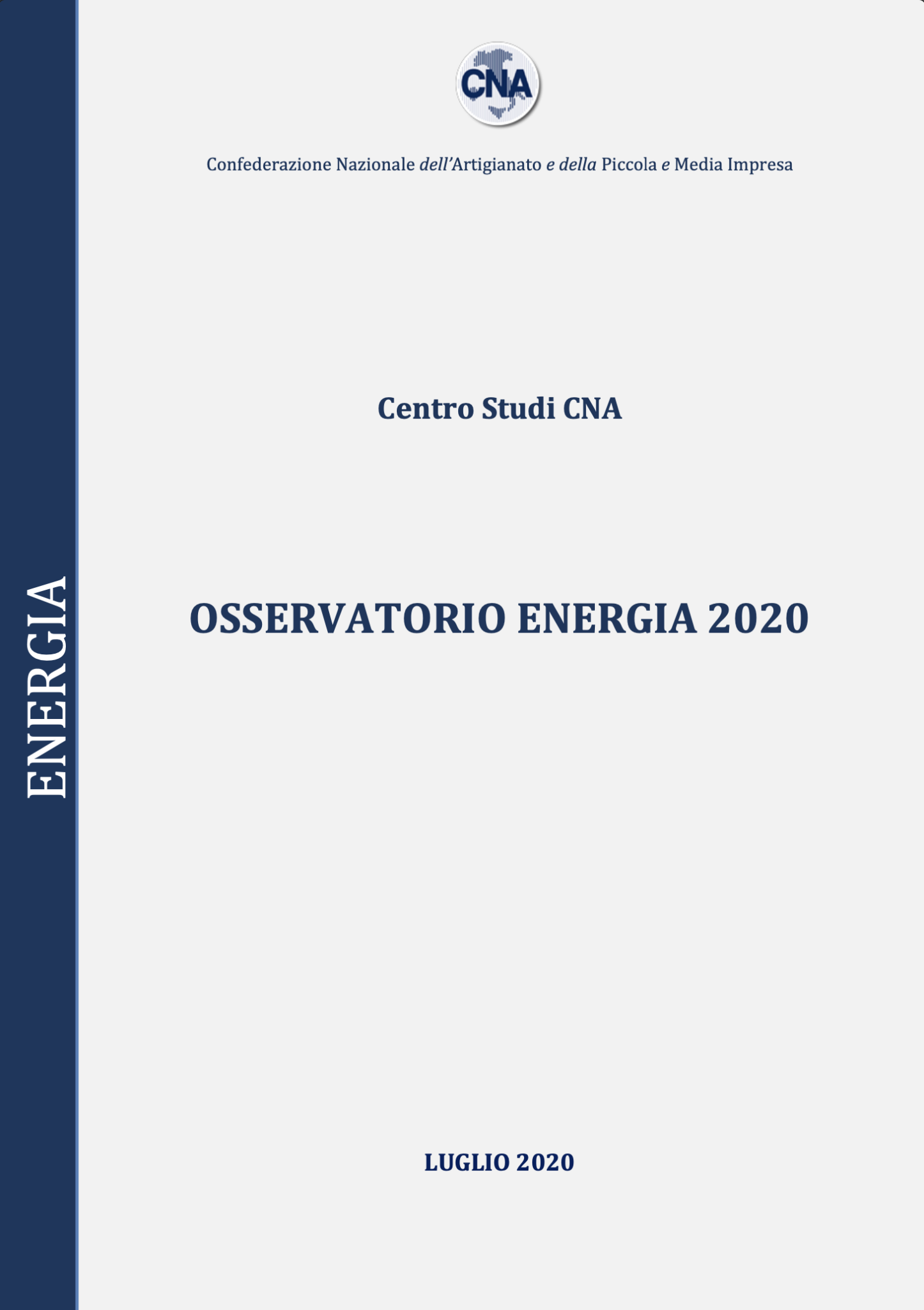 OSSERVATORIO ENERGIA 2020