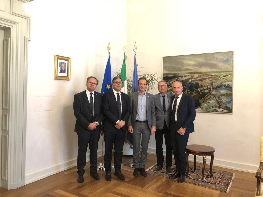 Costantini incontra il presidente del Friuli Venezia Giulia Fedriga