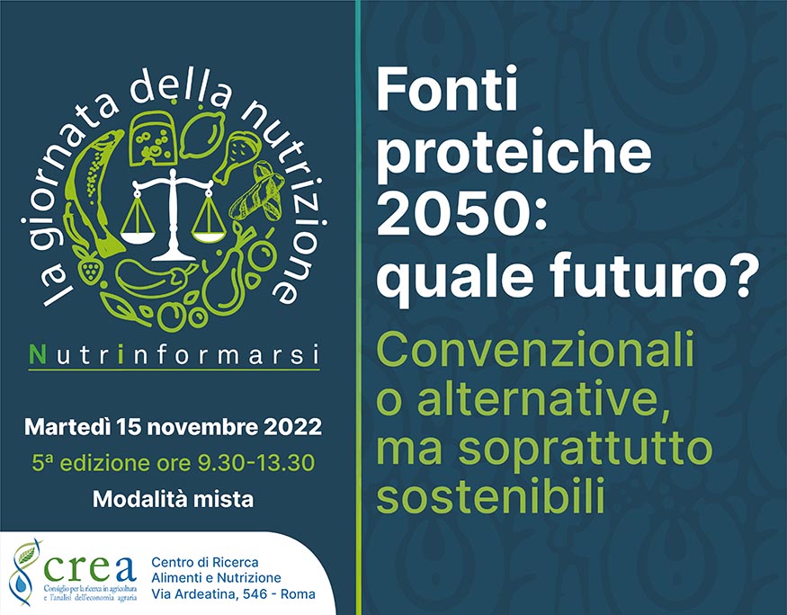 Fonti proteiche 2050: quale futuro?  Convenzionali o alternative, ma soprattutto sostenibili