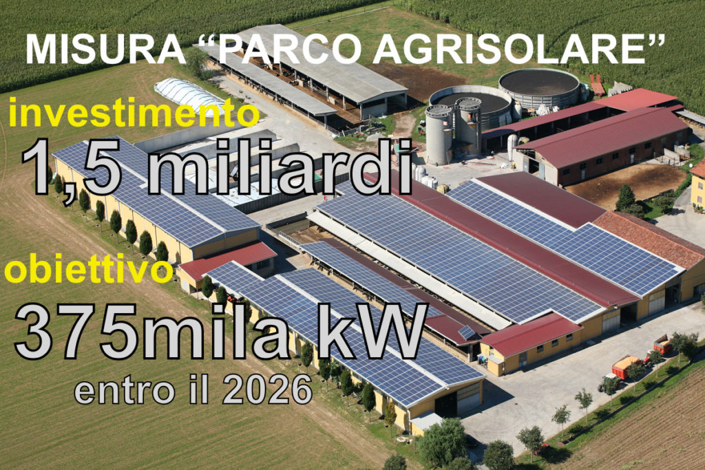 Parco Agrisolare – elenco ammessi a finanziamento