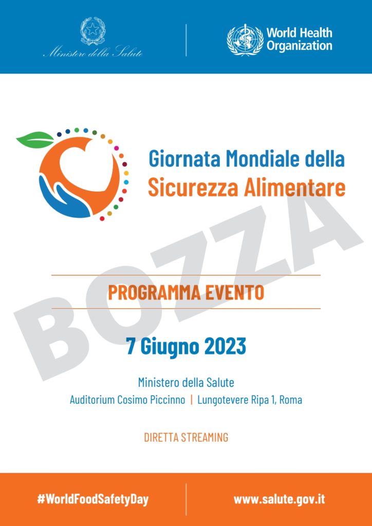 Giornata Mondiale della Sicurezza Alimentare, Roma 7 giugno 2023