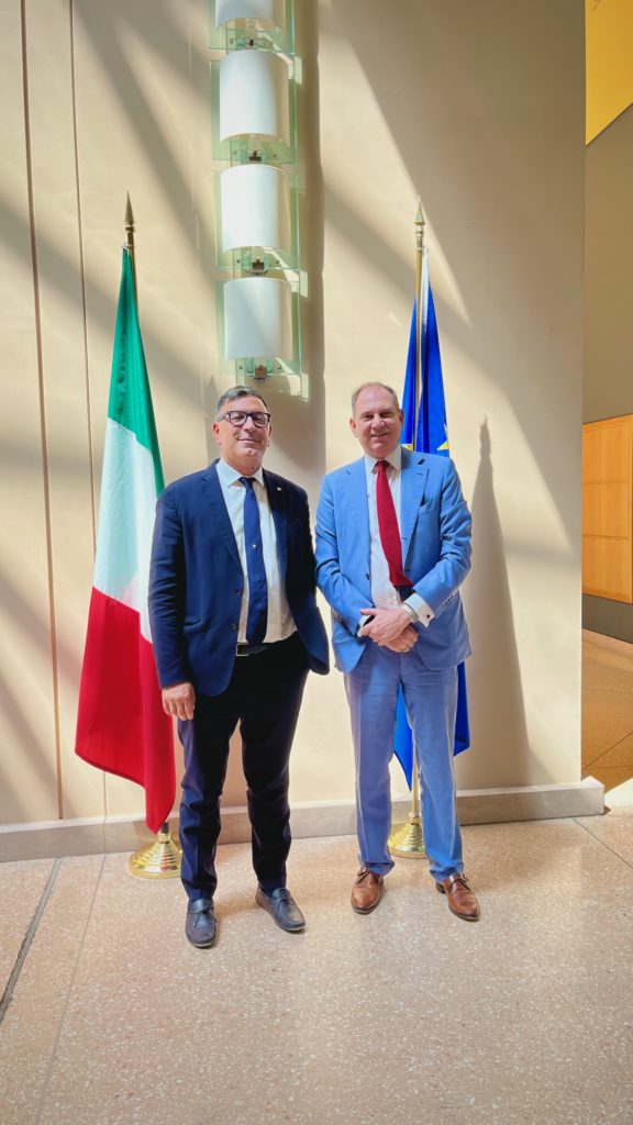 Visita del Presidente Costantini all’Ambasciata d’Italia a Washington