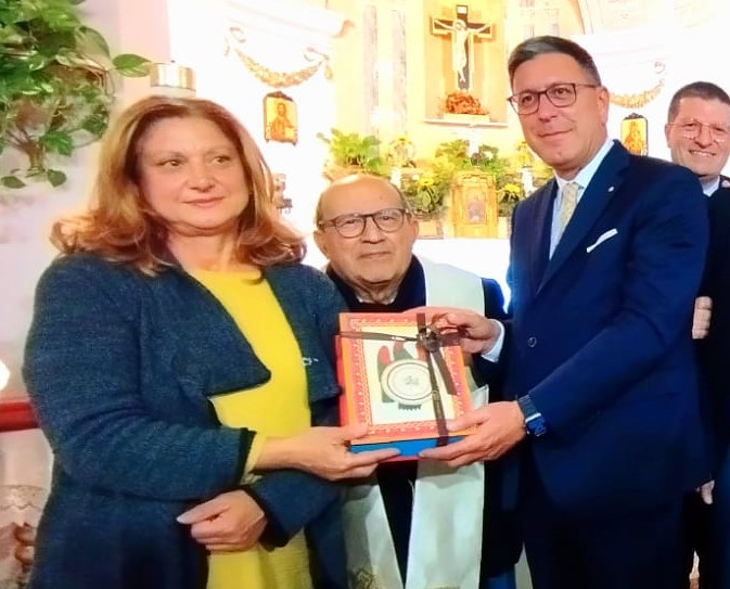 Il presidente Costantini incontra padre Stabile, storico sacerdote antimafia