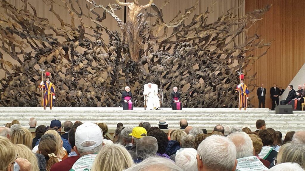 I pensionati del Cupla in udienza da Papa Francesco