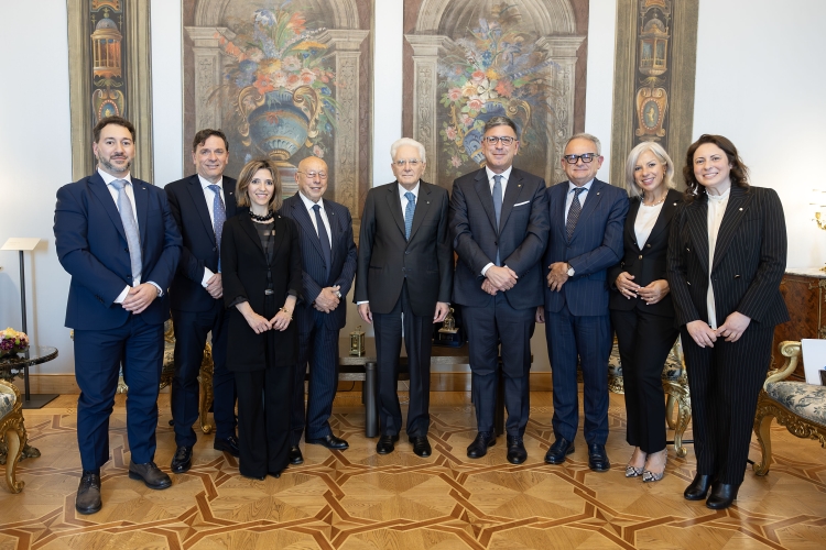 Il Presidente della Repubblica Mattarella riceve i vertici della CNA